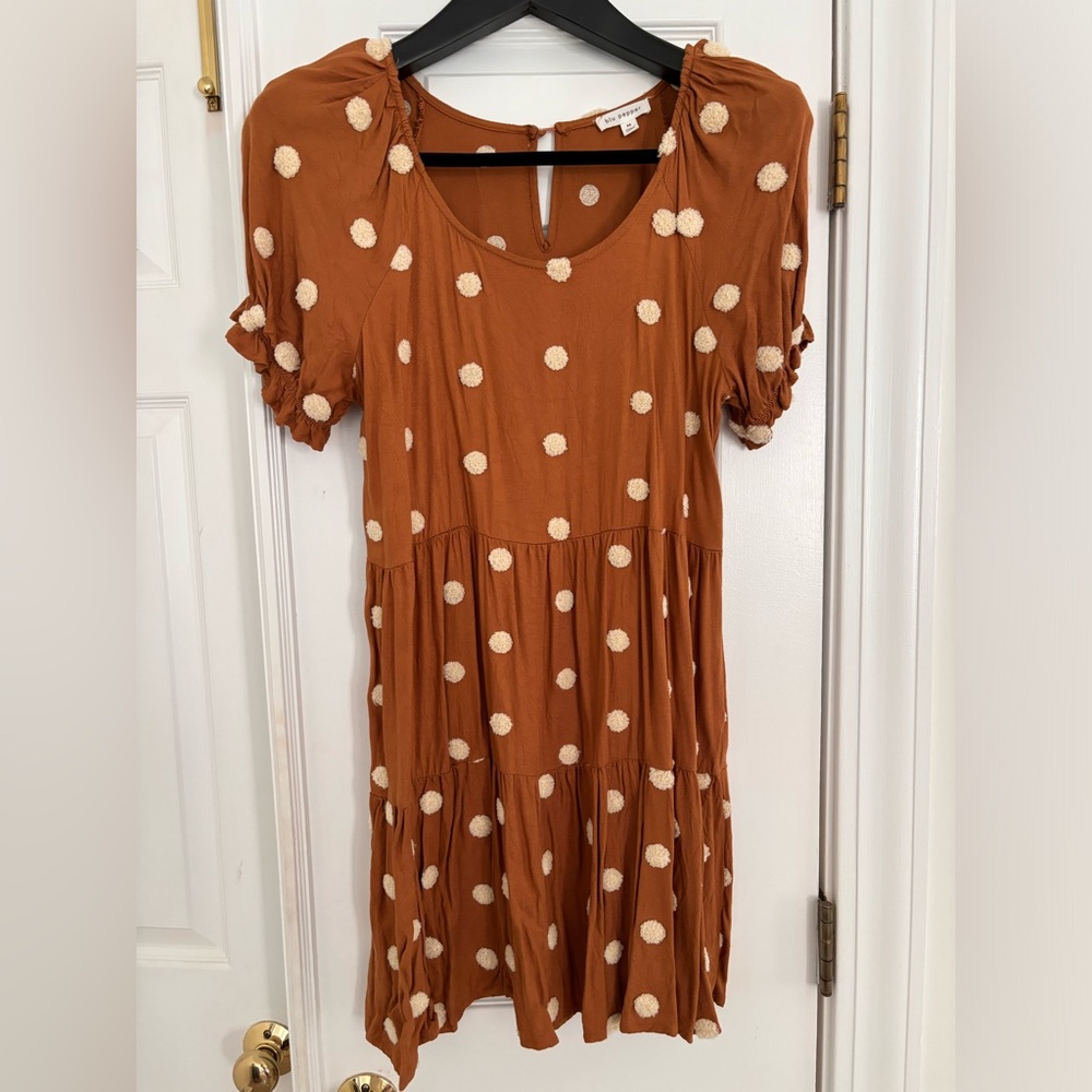 Blu Pepper Dress Size Medium
